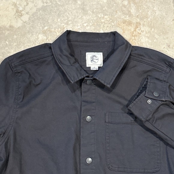 O'Neill Other - O'Neill O'Riginals Trails Chore Jacket Men Medium Grey Standard Fit Shacket Snap